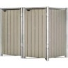 Hide Coffre de jardin Bois Gris