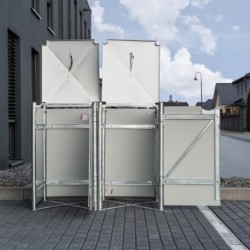 Hide Coffre de jardin Aluminium Noir