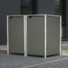 Hide Coffre de jardin Aluminium Gris