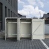 Hide Coffre de jardin Aluminium Gris