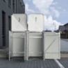 Hide Coffre de jardin Aluminium Gris