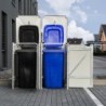 Hide Coffre de jardin Aluminium Gris