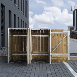 Hide Coffre de jardin Bois Marron