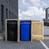 Hide Coffre de jardin Bois Marron