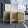 Hide Coffre de jardin Bois Marron