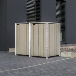 Hide Coffre de jardin Bois Gris