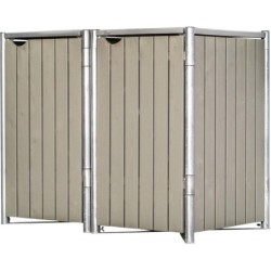 Hide Coffre de jardin Bois Gris