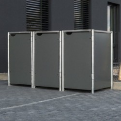 Hide Coffre de jardin Aluminium Gris