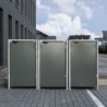 Hide Coffre de jardin Aluminium Gris