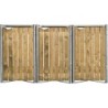Hide Coffre de jardin Bois Marron