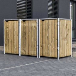 Hide Coffre de jardin Bois Marron