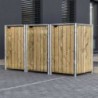 Hide Coffre de jardin Bois Marron