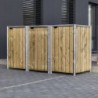 Hide Coffre de jardin Bois Marron