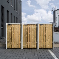 Hide Coffre de jardin Bois Marron