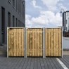 Hide Coffre de jardin Bois Marron