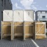 Hide Coffre de jardin Bois Marron