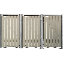 Hide Coffre de jardin Bois Gris