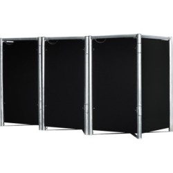 Hide Coffre de jardin Aluminium Noir