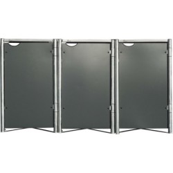 Hide Coffre de jardin Aluminium Gris