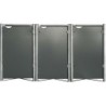 Hide Coffre de jardin Aluminium Gris