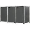 Hide Coffre de jardin Aluminium Gris