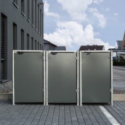 Hide Coffre de jardin Aluminium Gris