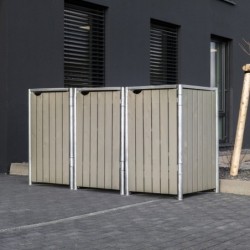 Hide Coffre de jardin Bois Gris