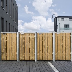 Hide Coffre de jardin Bois Marron