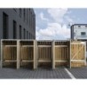 Hide Coffre de jardin Bois Marron