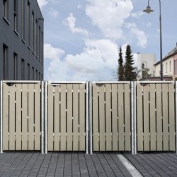 Hide Coffre de jardin Bois Gris