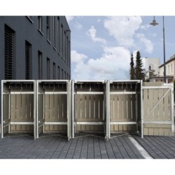 Hide Coffre de jardin Bois Gris