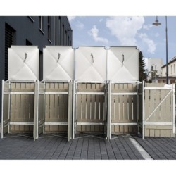 Hide Coffre de jardin Bois Gris