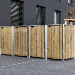 Hide Coffre de jardin Bois Marron
