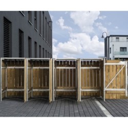 Hide Coffre de jardin Bois Marron