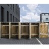 Hide Coffre de jardin Bois Marron
