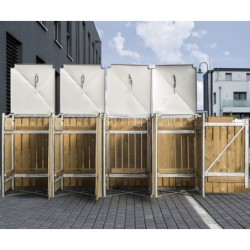 Hide Coffre de jardin Bois Marron