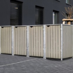 Hide Coffre de jardin Bois Gris