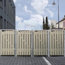 Hide Coffre de jardin Bois Gris