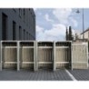 Hide Coffre de jardin Bois Gris