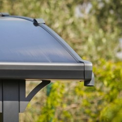 Canopia by Palram Carport Aluminium Gris 18.2m²