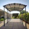 Canopia by Palram Carport Aluminium Gris 31m²