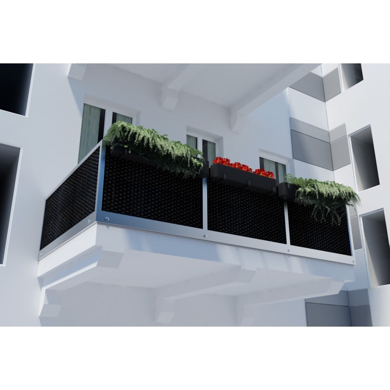 Rattan Art Brise-vue HDPE 11 coloris au choix 6m² Rattan Art Brise-vue HDPE 11 coloris au choix 6m²