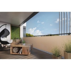 Rattan Art Brise-vue HDPE 11 coloris au choix 7.5m²