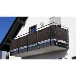 Rattan Art Brise-vue HDPE 11 coloris au choix 7.5m²