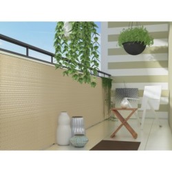 Rattan Art Brise-vue HDPE 11 coloris au choix 7.5m²