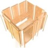 Karibu Sauna traditionnel Bois naturel