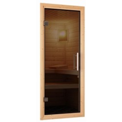 Karibu Sauna traditionnel Bois naturel