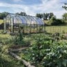 Lams Serre de jardin en verre Vert 14.40m²