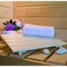 Karibu Sauna infrarouge Bois massif Bois naturel