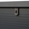 Jôbu Coffre de jardin Polypropylène Gris